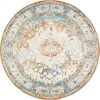 Unique Loom Rosso Bellini Border Indoor Woven Area Rug - 2 of 4