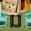 WestinTrends Malibu Kids Outdoor Patio Furniture HDPE Adirondack Square Side Table - 2 of 4