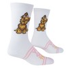 Cool Socks Novelty Crew Dress Sock, Women's, Animals, Dogs and Puppies, Funny Silly Cute - 3 of 4