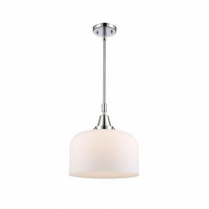 Bell - 1 Light Stem Hung Mini Pendant In Industrial Style-14.13 Inches Tall and 12 Inches Wide - 1 of 1