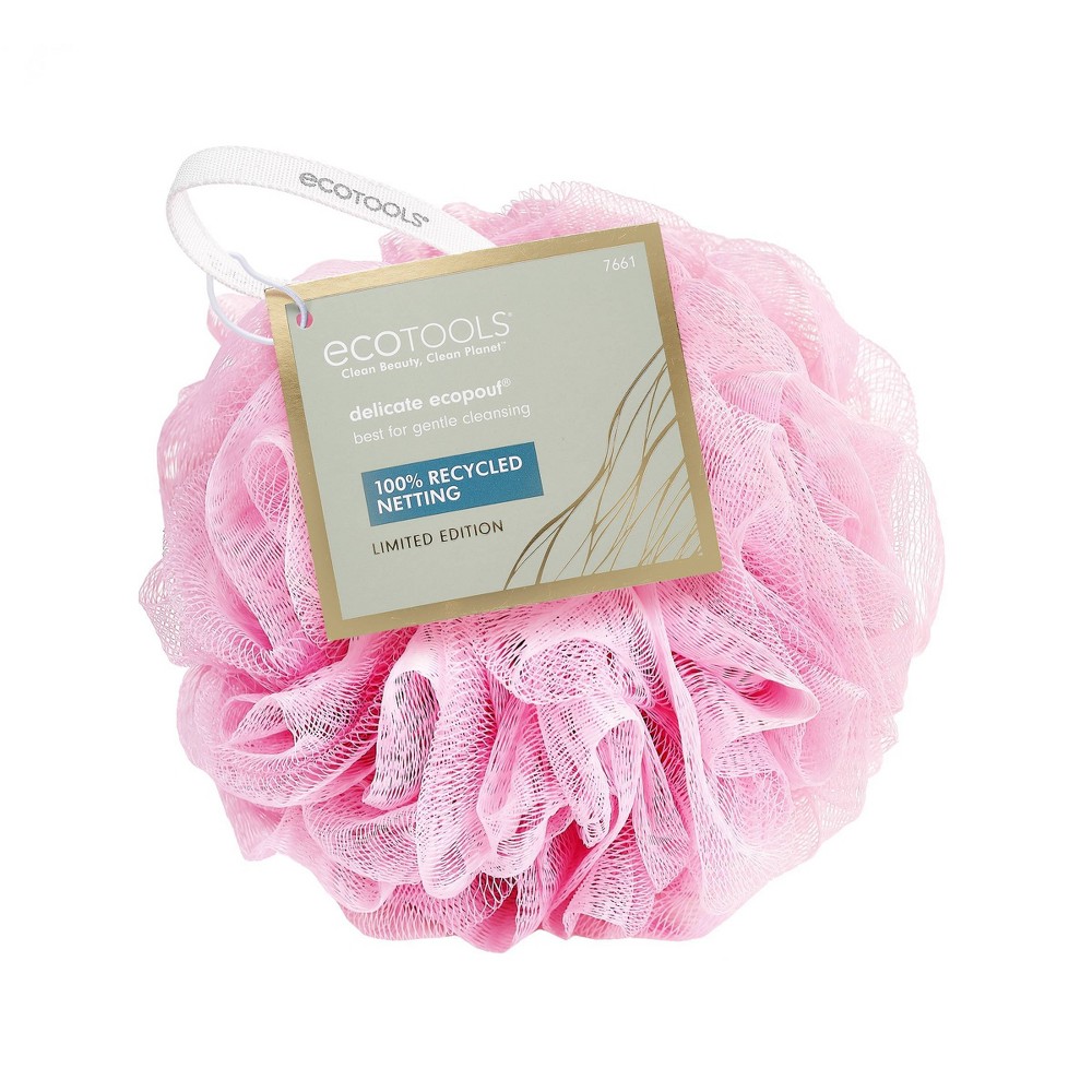 EcoTools EcoPoufs Bath Sponge - Light Pink