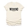 Simply Sage Market Weekend I love You Heart Short Sleeve Tee - XL - Cream - 2 of 4