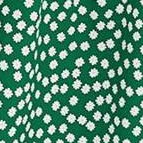 dark green white flowers