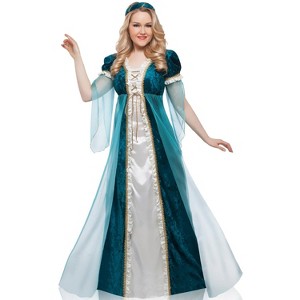 Franco Emerald Juliet Plus Size Women's Costume - 1 of 1