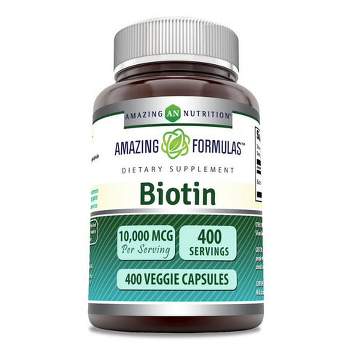 Amazing Formulas Biotin 10000 Mcg 400 Capsules