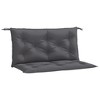 vidaXL Garden Bench Cushion Set of 2 Anthracite - 2 of 4