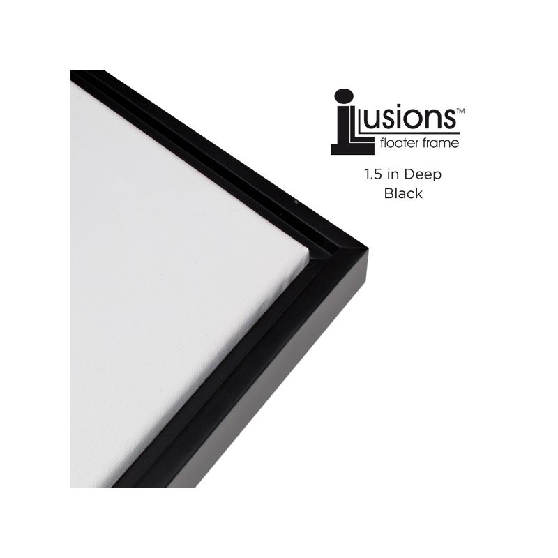 Creative Mark Illusions Frames - 1.5" Depth - Black, 1 of 8