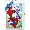 Trends International Marvel Spidey and His Amazing Friends - Webs Framed Wall Poster Prints - 3 of 4
