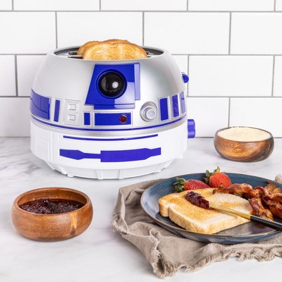 Uncanny Brands Star Wars R2d2 Deluxe Toaster - Lights-up And Makes Sounds  Like Artoo : Target