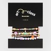 Girls' 5pk Butterfly Fimo Beads Bracelet - art class™: Lobster Claw Clasp, Iron, Acrylic, Zinc Alloy, 6.5" Length - 2 of 3