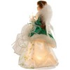 Kurt Adler UL 10-Light Irish Angel Treetop, 12in - 4 of 4