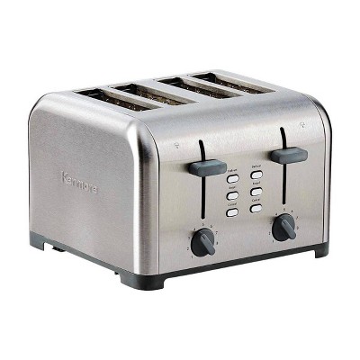 Hamilton Beach 4 Slice Toaster Brushed Stainless Steel - 24714 : Target