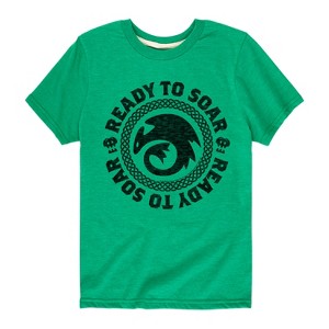 Boys' - How to Train Your Dragon - Ready To Soar Short Sleeve Graphic T-Shirt - 1 of 3