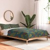 Deny Designs King Emanuela Carratoni Festive Mistletoe Comforter and Pillow Sham - 2 of 4