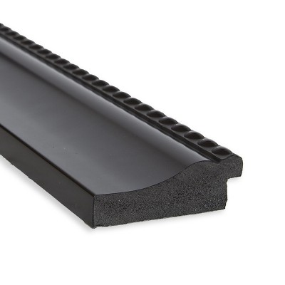 Astor Black Matte Finish Rectangular Bathroom Vanity Mirror