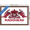 Trends International Radiohead - Red Crest Bears Framed Wall Poster Prints - 3 of 4