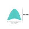 Unique Bargains TPU Motorcycle Helmet Decoration Cat Ear Style Stick Accessories 2 Pcs - 4 of 4