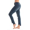 Just Love Denim Wash Ripped Jeggings for Women - 2 of 3
