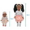 New Adventures Little Darlings: 18"/12" Sweet Sisters Dolls Bunny Set - 2 of 4