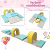 Foam Climbing Blocks Set - 10PCS Indoor Active Playset, Soft Climbing Indoor Set for Infants Preschools Toddlers - 3 of 4