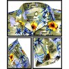 LA LEELA Men's Hawaiian Shirts Short Sleeve Button Down Shirt Mens Tropical Shirts Casual Vacation Summer Party Caribbean Shirts Funny - 3 of 4