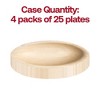 Smarty Had A Party 3.5" Palm Leaf Eco Friendly Disposable Mini Plates - 100 pcs - 3 of 4