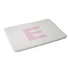 Deny Designs April Lane Art Block Monogram Memory Foam Bath Mat - 2 of 4