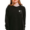 Simply Sage Market Boo Cheri Ghost Garment Dyed Long Sleeve - 3 of 4