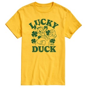 Men's - Disney - Donald Duck St. Patrick's Day Lucky Short Sleeve Graphic T-Shirt - 1 of 4