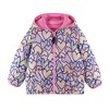 Andy & Evan  Toddler  Pink Heart Printed Reversible Puffer Jacket - 3 of 4