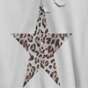 Rerun Island Men's Animal Print Star Long Sleeve Graphic Cotton Sweatshirt Hoodie - 2 of 4
