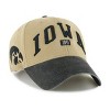 NCAA Iowa Hawkeyes Fabric Washed Relaxed Fit Baseball Hat: Team Logo, Adjustable Strap - 3 of 3