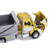 First Gear DCP 1/64 Yellow, White & Chrome Kenworth T880 Rogue Dump 60-1416 - 4 of 4