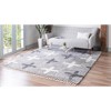 Unique Loom    Hygge Shag Positive Area Rug - 3 of 4