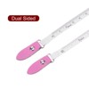 Unique Bargains PU Leather Self-locking Retractable Rulers and Measuring Tools 60" - 3 of 4
