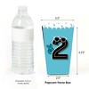 Big Dot of Happiness Two Cool - Boy - Blue 2nd Birthday Party Favor Popcorn Treat Boxes - Set of 12 - 3 of 4