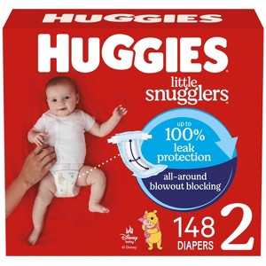Huggies Little Snugglers Disposable Diapers - (Select Size and Count) - 1 of 4