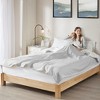 ETL certified 100% polyester Electric Blanket Solid Fleece to Faux-Shearling Heated Blanket - 2 of 4