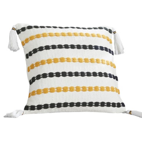 Modern Black Stripe Decorative Throw Pillow Cover Cushion Cover