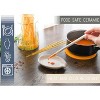 Nat & Jules Matte White 6 x 4 Glossy Ceramic Oval Countertop Spoon Rest - 3 of 4