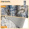 COZONY Modern Abstract Rug , Non Slip Soft Low Pile, Stain Resistant Non Shed Machine Washable for Hallway Kitchen Bathroom - 4 of 4