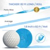 PartyWoo Crepe Paper Streamers Blue Pastel Green Lime White 8 Rolls 656 ft 1.8 Inch x 82 Ft Roll - 3 of 4