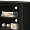 CAVINAS Modern TV Stand Mid Century Entertainment Center with Open Shelves and Cable Management - 4 of 4