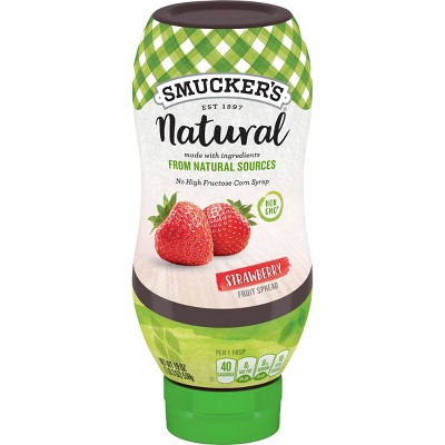 Smucker&#39;s Natural Strawberry Fruit Spread - 19oz