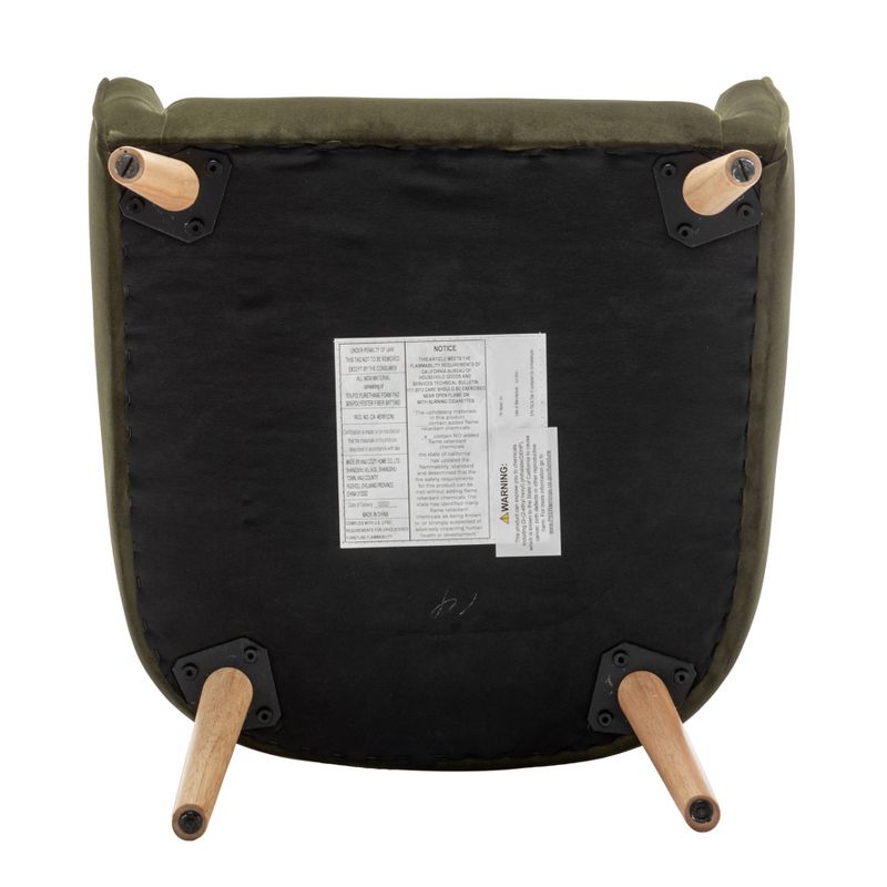 Modern Barrel Accent Chair - WOVENBYRD, 6 of 16