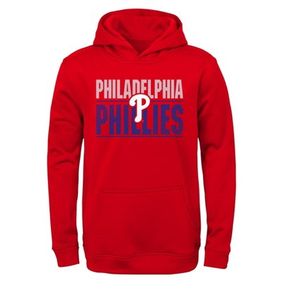 Mlb Philadelphia Phillies Women's Lightweight Bi-blend Hooded T-shirt - L :  Target