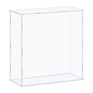 Unique Bargains Acrylic Self-Assembly Dustproof Toy Collectibles Showcase - 1 of 3