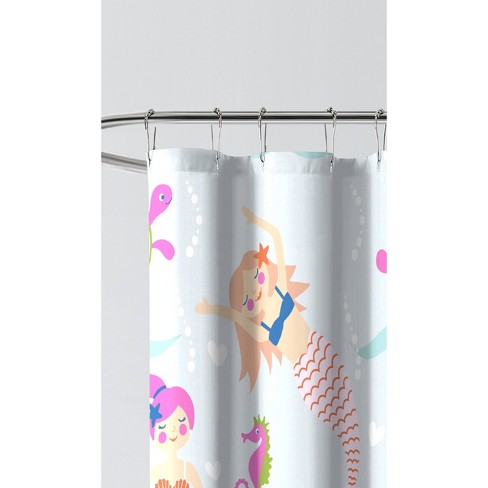 Mermaid Dreams Kids' Shower Curtain - Dream Factory: Light Blue ...