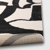 Abstract Inkblot Rug Black/White - Threshold™ - image 4 of 4