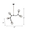 Artcraft Lighting Organic 5 - Light Chandelier in  Vintage Brass - 2 of 4